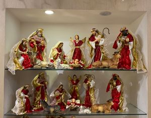 14" FABRIC NATIVITY SET - 100-4900630